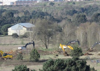 Sancaktepe'de yapılacak salgın hastanesi için çalışmalar başladı