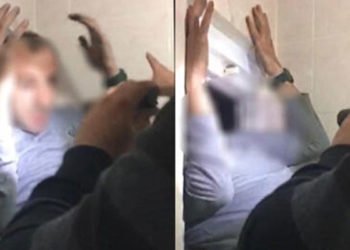 Cinayet zanlısı tuvalet penceresinde yakalandı