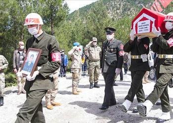 Şehit Piyade Uzman Onbaşı Gündeş son yolculuğuna uğurlandı