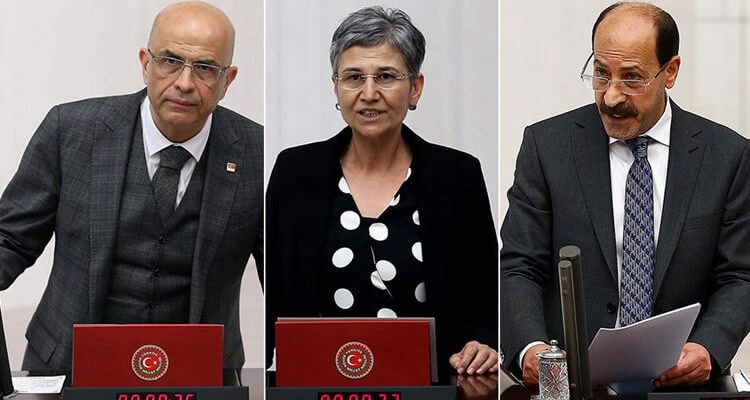CHP'li Berberoğlu ile HDP'li Güven ve Farisoğulları'nın milletvekilliği düşürüldü