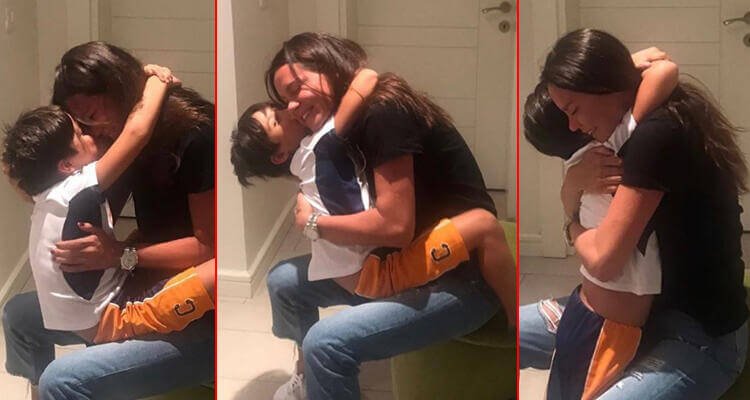 Ebru Şallı duygulandırdı: Kavuşmak güzeldir, sarılmak da