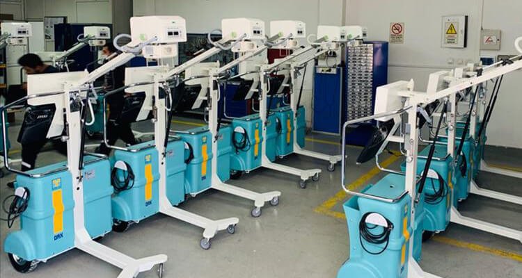 Yeni sağlık tesislerine yerli üretim röntgen cihazı