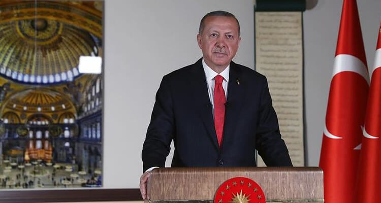 Cumhurbaşkanı Erdoğan: 24 Temmuz Cuma günü cuma namazı ile birlikte Ayasofya'yı ibadete açmayı planlıyoruz