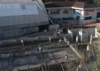 Alemdağ Spor Kompleksi'nin inşaat çalışmaları devam ediyor